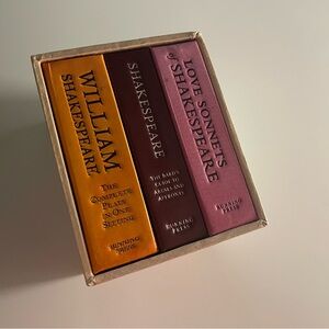 Shakespeare Boxed Set - Orange and Purple